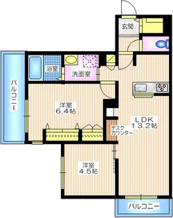 Maison de 愛【1階】の間取り