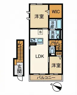 シャルマン【2階】の間取り