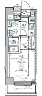 RELUXIA横濱吉野町【6階】の間取り