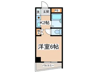 モ-ドAOKI【4階】の間取り