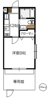 M’s Itsukaichi【1階】の間取り