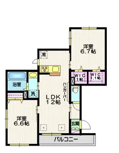 グランデュールIII【2階】の間取り