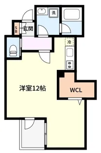 ブリリアンス【1階】の間取り