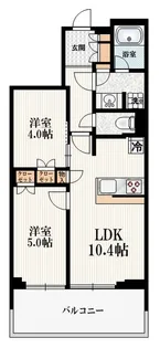 クレヴィア赤羽ステーションテラス【6階】の間取り