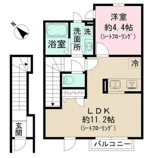 North Hill【2階】の間取り