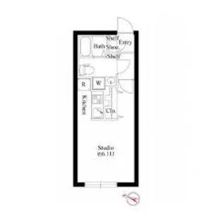 PASEO文京茗荷谷【2階】の間取り