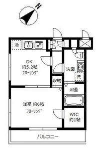 ヒラソル【2階】の間取り