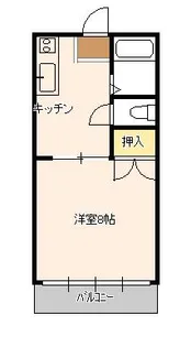 第八西山荘【1階】の間取り