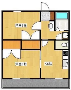 ルミエール一吉【3階】の間取り