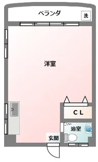 ハイツサフラン【2階】の間取り