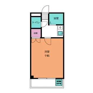 ブァルール江島【2階】の間取り
