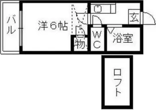 ハーベスト相生【1階】の間取り
