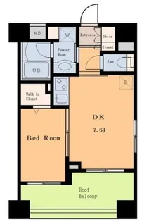 クレヴィア新大塚【4階】の間取り