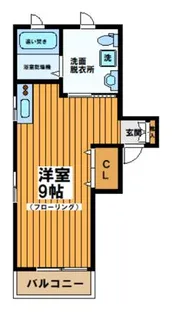 シャイニング仙川【1階】の間取り