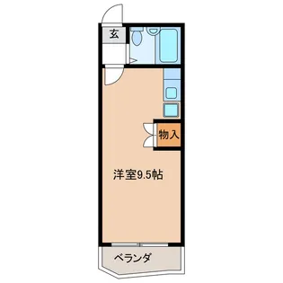 メゾン・ド・スプラッシュ【1階】の間取り