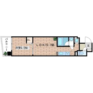 GLANZ【5階】の間取り