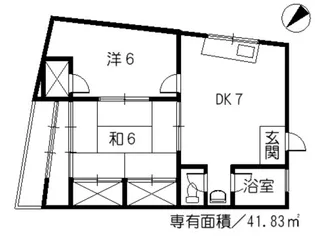 コーポ石原【2階】の間取り