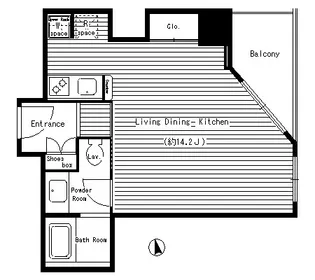 レガーロ西早稲田【10階】の間取り