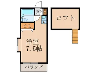 ベルローズ石神井台【1階】の間取り