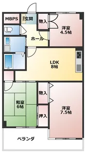 西千葉パーソナルハウス【2階】の間取り