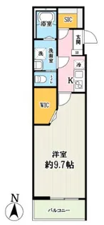 ノーブル蓮田【1階】の間取り