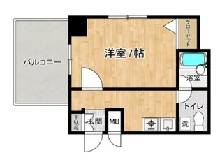 メゾンドカムリ【2階】の間取り