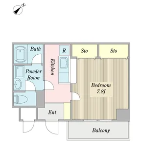 エレンシアII【1階】の間取り