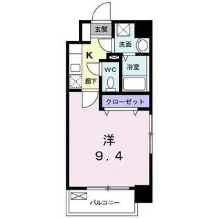 アムール レヴール【2階】の間取り