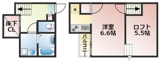 ADC光の森S22【1階】の間取り