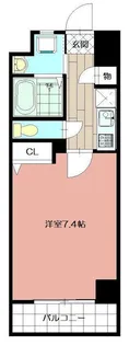 LE GRAND BLUE QUATRE【6階】の間取り