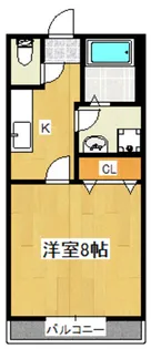 モンブラン【2階】の間取り