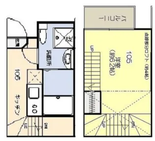 コンフォート110【1階】の間取り