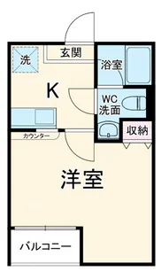 Hakusui幕張【2階】の間取り