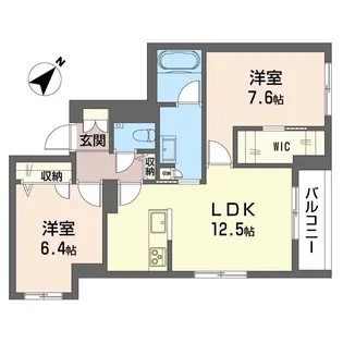 フォス 渋谷笹塚【3階】の間取り