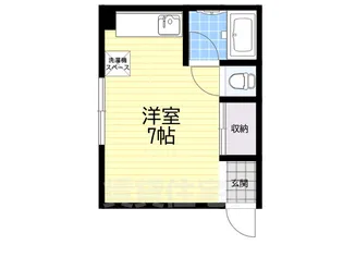 千里山S2ビル【4階】の間取り