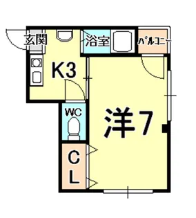 ARK武庫川【2階】の間取り