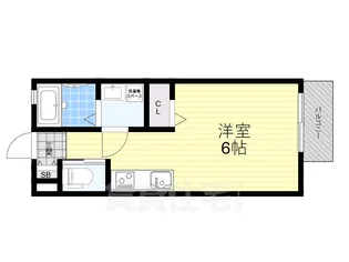 ヒルズ東雲B棟【1階】の間取り