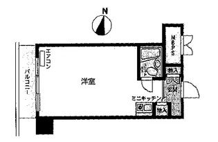 秀和日本橋箱崎レジデンス【6階】の間取り