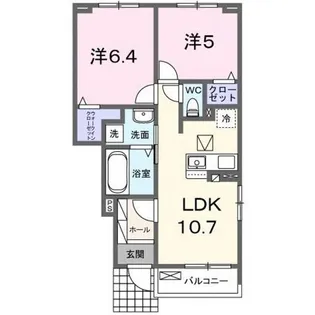 ルミナス・コート【1階】の間取り