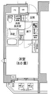 アイルカナーレ浅草【5階】の間取り