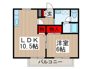 サンビレッジ日進IIB【2階】の間取り