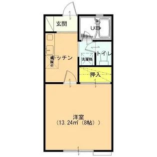 メゾンパスポートA棟【1階】の間取り