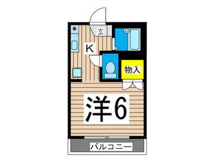 メゾン Y・K・S【2階】の間取り