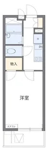 ヴァンルミエール【1階】の間取り