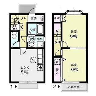 スカイコートの間取り