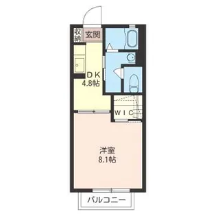 キャンサー【2階】の間取り