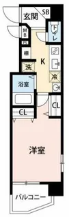 ルリオン神楽坂【7階】の間取り