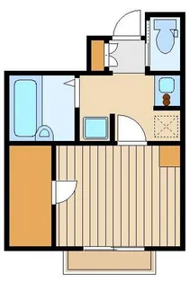 メゾンサン【1階】の間取り