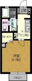 シャーメゾン ディアス アベ【1階】の間取り