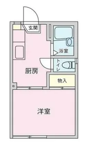 ピアベルテ【1階】の間取り